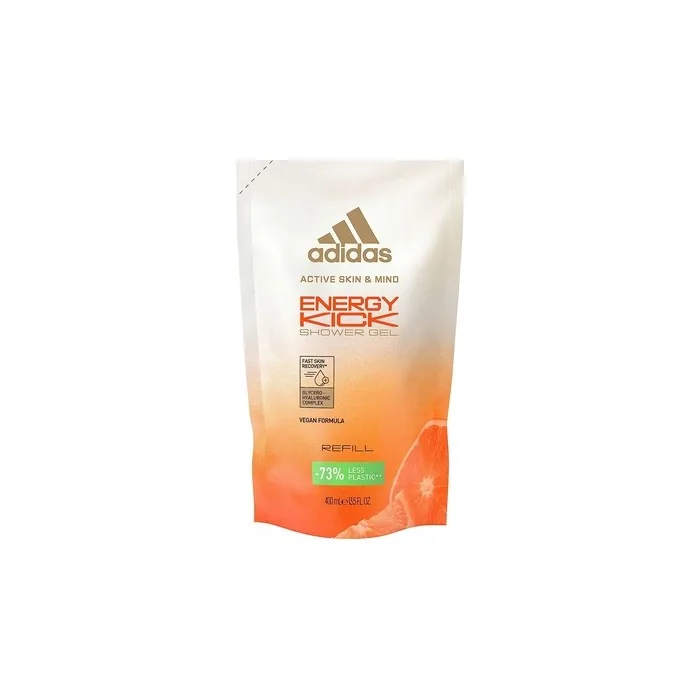 Adidas Energy Kick Shower Gel Refill With Essential Orange Oil 400ml
