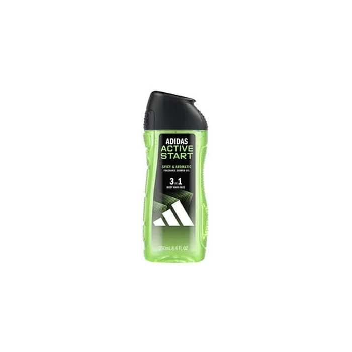 Adidas Active Start Shower Gel Lot 2 X 400 Ml