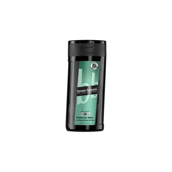 Bruno Banani Made For Men 3-in-1 Shower Gel with Refreshing Formula