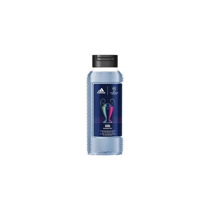 Adidas Shower Gel Goal Patchouli And Eucalyptus Champions League 250 Ml
