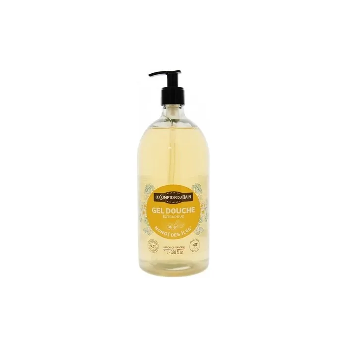 Le Comptoir Du Bain Monoi Des Iles Shower Gel 1L - Extra Mild