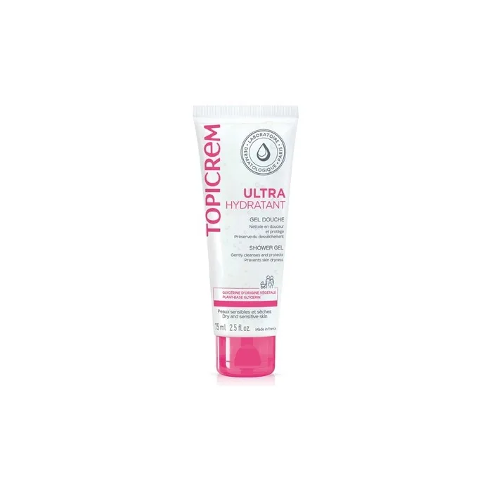 Topicrem UH BODY Gentle Cleansing Gel Gel Lavant Doux Visage, Corps Et Cheveux 75 Ml