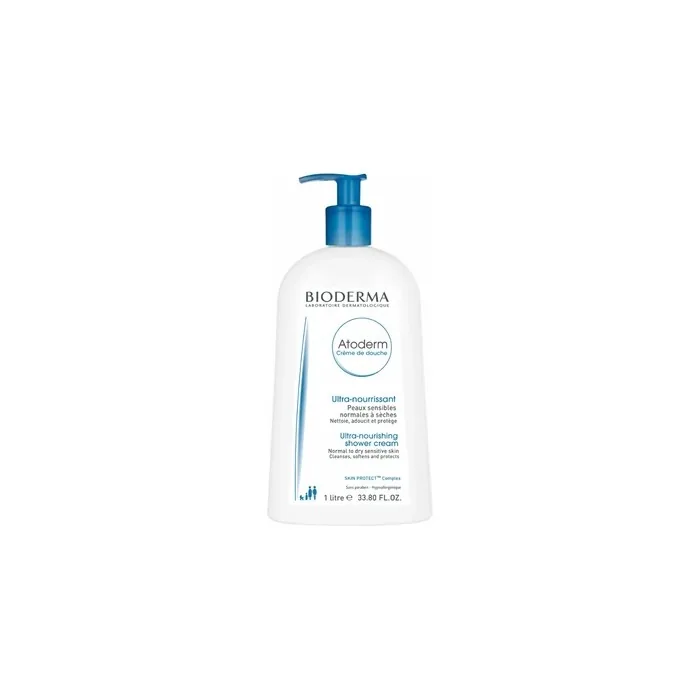 Bioderma Atoderm Shower Cream 1000ml Nourishing And Protective Cleansing Cream