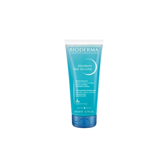Bioderma Atoderm Shower Gel 200 Ml Gentle Cleansing For Dry Skin