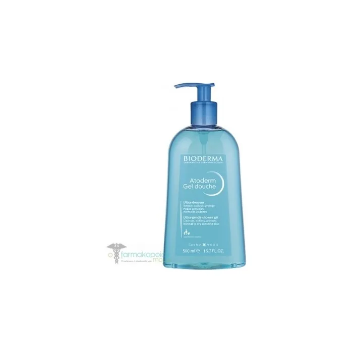 Bioderma Atoderm Shower Gel 500ml Gentle Cleansing For Dry Skin