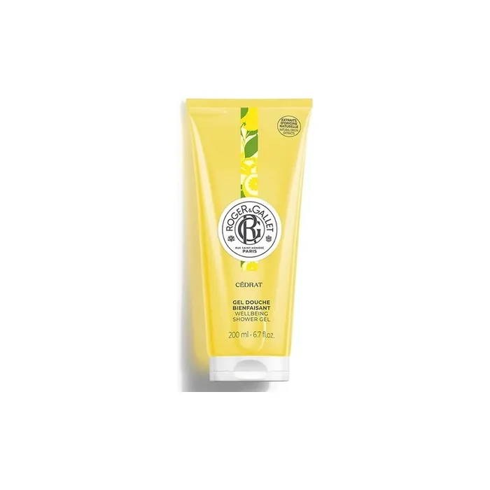 Roger & Gallet Cedar Shower Gel 200ml Refreshing And Invigorating