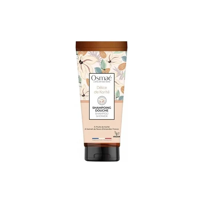 Osmae Delice De Karite Shampoo and Shower Gel 200ml for Face, Body, and Hair