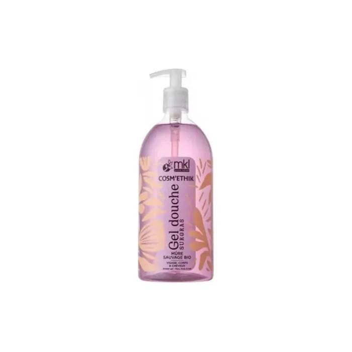 Mkl Green Nature Cosm'ethik Organic Wild Blackberry Surgras Shower Gel 1L