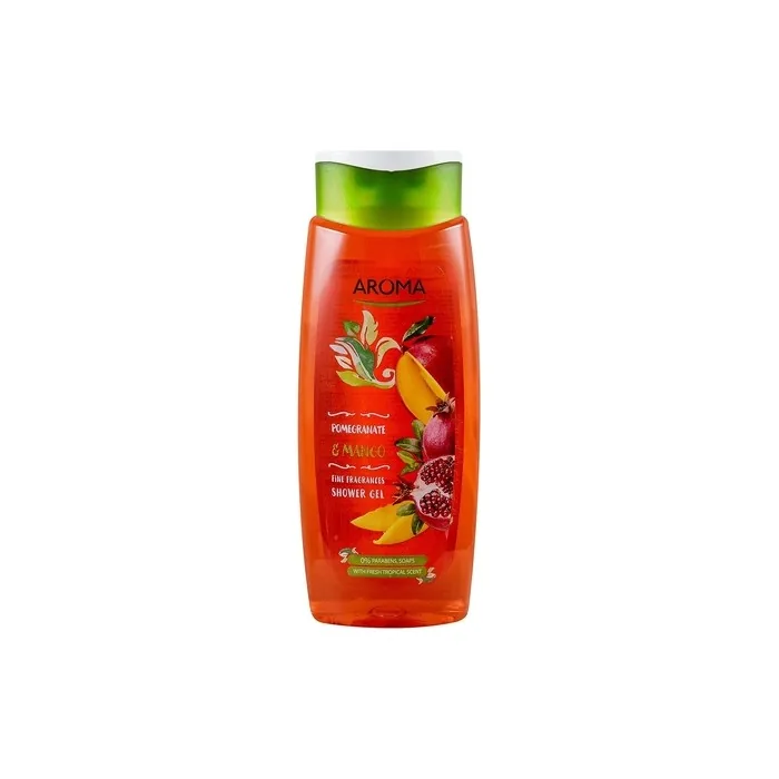 AROMA Shower Gel Greenline Fine Fragrances Pomegranate & Mango 400ml