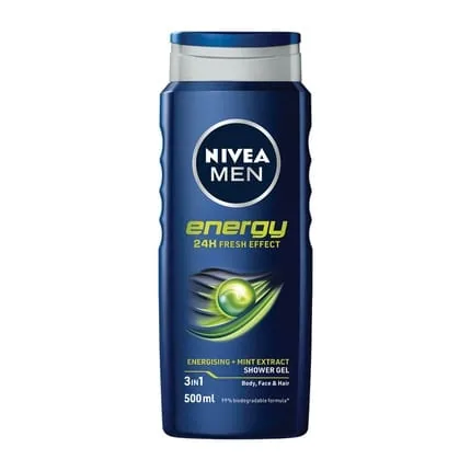 Nivea Men Shower Gel Energy Refreshing Shower Gel For Men