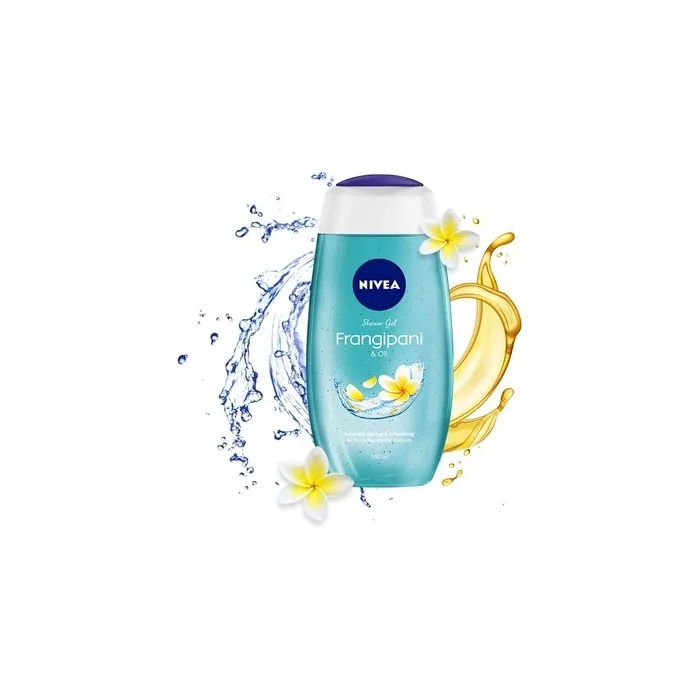 Nivea Frangipani & Oil Shower Gel 250ml 8.45 Fl Oz