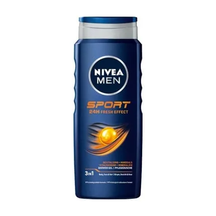 NIVEA Men Sport Shower Gel for Face, Body, and Hair 500ml