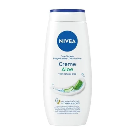 Nivea Aloe Vera Care Shower Cream Shower Gel