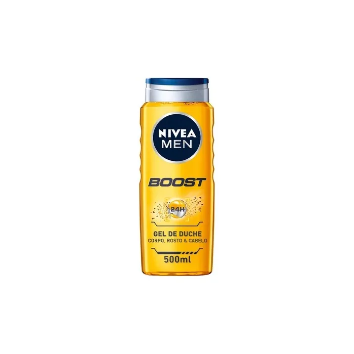 Nivea Men Boost Shower Gel 500ml Refreshing Body Care