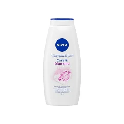 Nivea Care & Diamond Shower Gel 750ml Enriched With Vitamins C E And Nourishing Oils With Floral Scent Of Calla