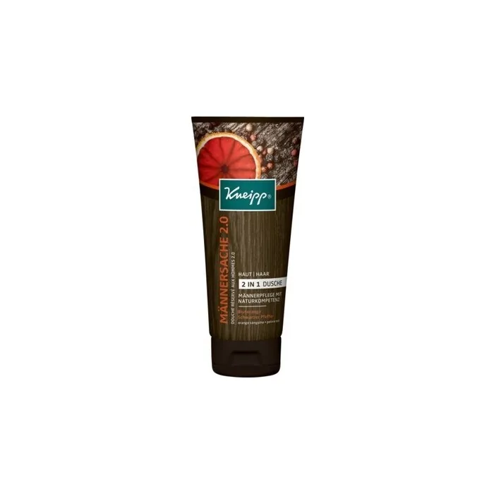 Kneipp Shower Gel 2in1 For Men 200 Ml With Blood Orange And Black Pepper