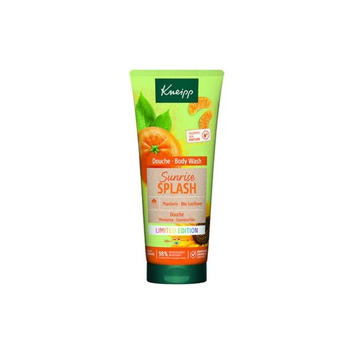 Kneipp Sunrise Splash Body Wash with Mandarin and Bio Sunflower Oil