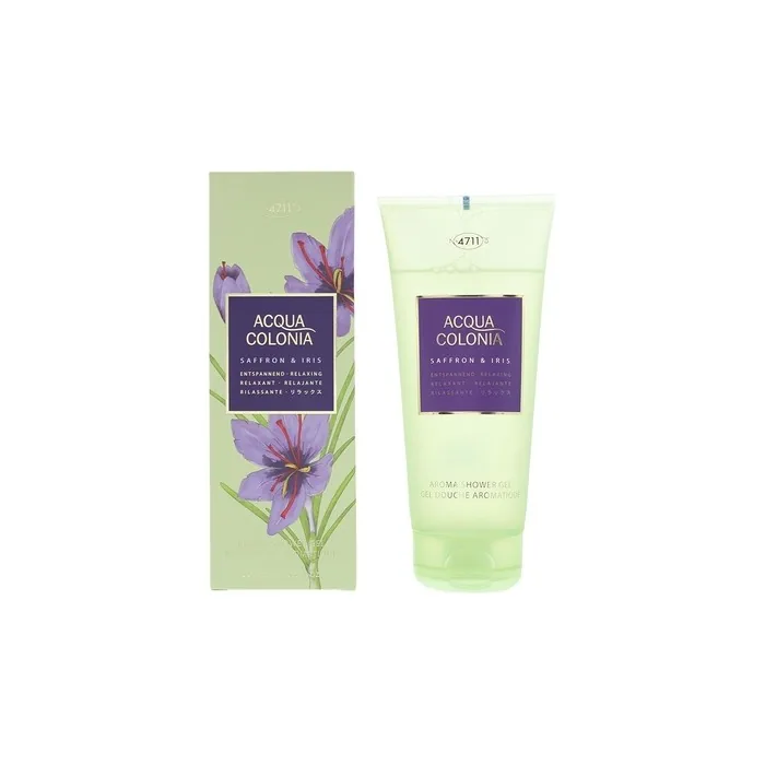 4711 Acqua Colonia Saffron Iris Shower Gel 200ml