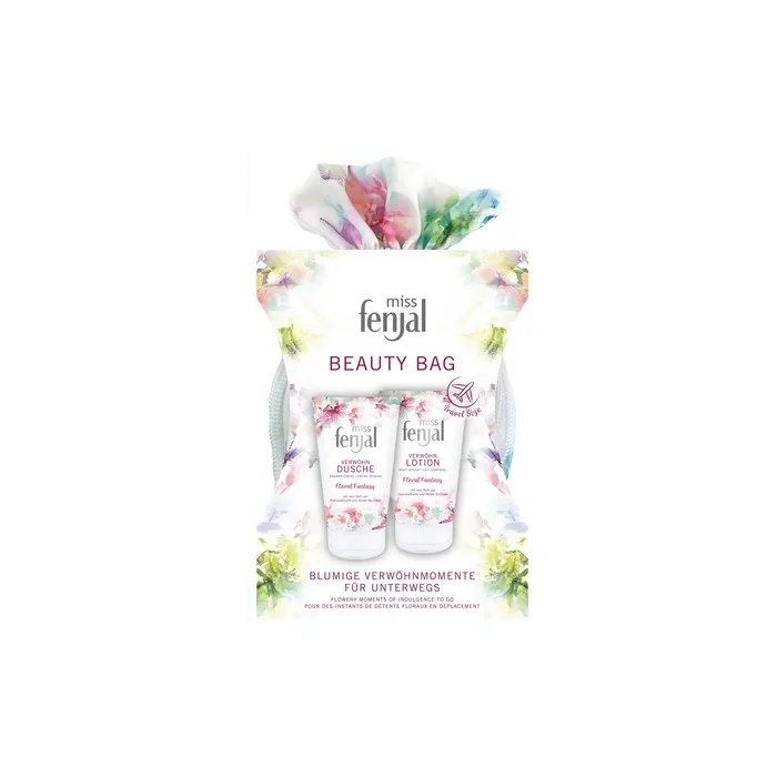 Miss Fenjal Floral Fantasy Shower and Lotion with Beauty Bag 150ml
