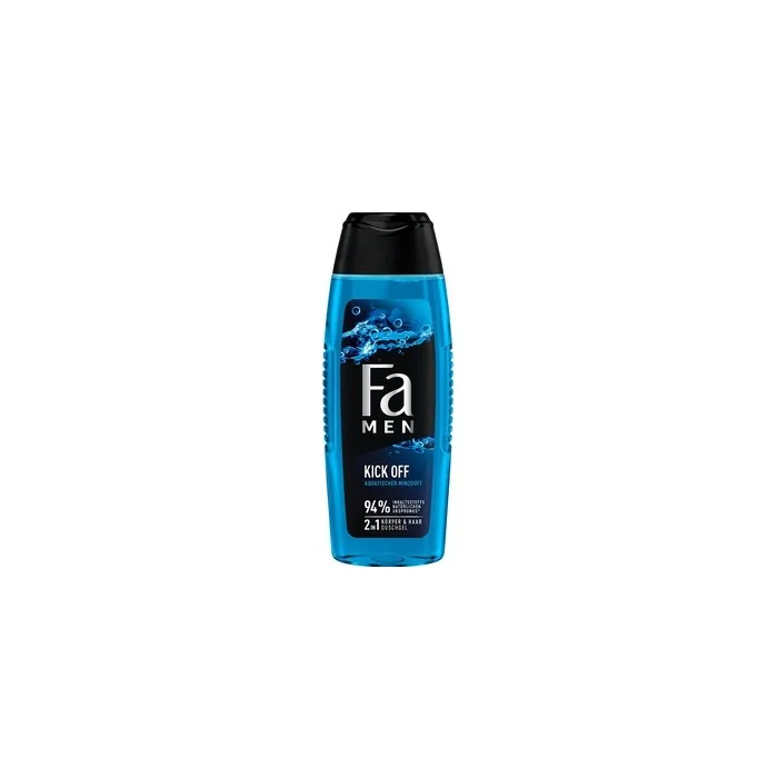 FA MEN 2in1 Shower Gel Kick Off with Refreshing Scent of Aquatic Mint 250ml