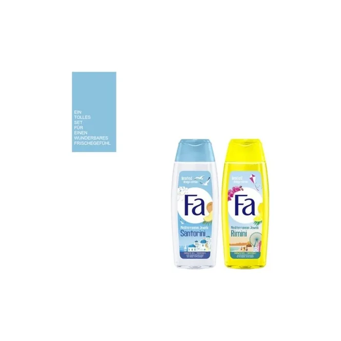 Fa Shower Gel Mediterranean Jewels Edition Rimini & Santorini 1L