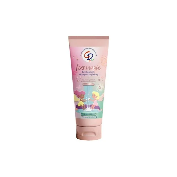 CD Girl 3in1 Shower Gel, Shampoo & Conditioner 250ml - Gentle Care for Sensitive Skin