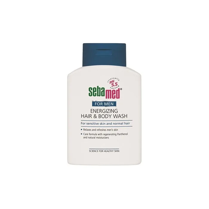 Sebamed Shower Gel And Shampoo 2 In 1 For Men Energizing Hair & Body Wash 200 Ml