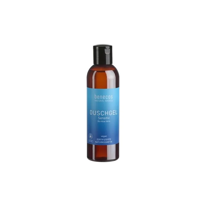 Benecos Natural Basics Organic Aloe Vera Shower Gel 200ml - Vegan - Sensitive Skin