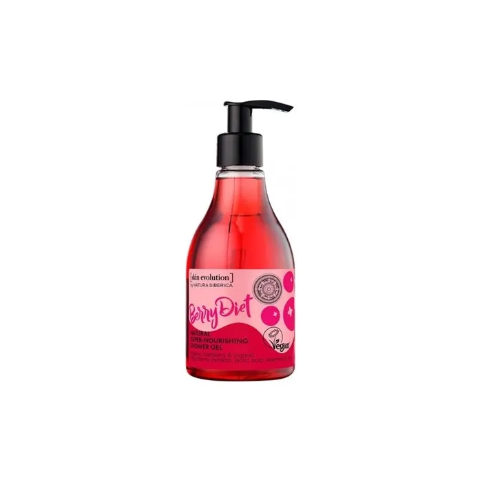 Natura Siberica Berry Diet Natural Super Nourishing Shower Gel 260ml