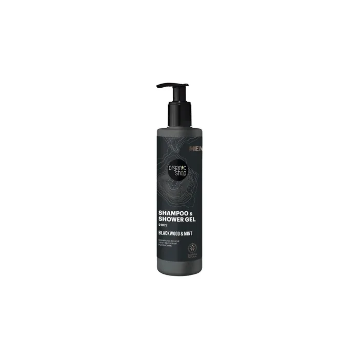 Organic Shop Men Blackwood Shampoo And Shower Gel 2in1 280ml