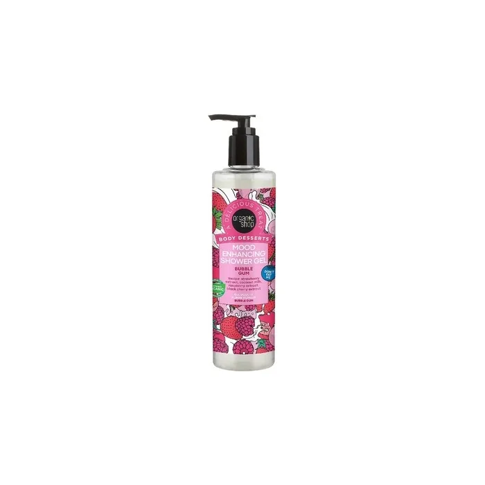 Organic Shop Body Desserts Bubblegum Mood Enhancing Bath Gel 280ml