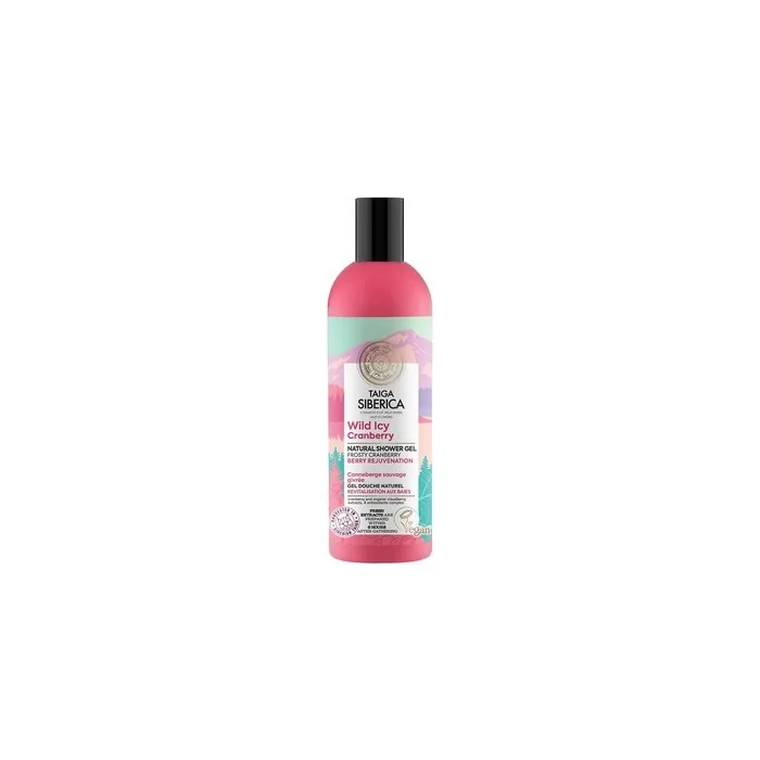 Siberica Professional Taiga Natural Shower Gel Wild Icy Cranberry 270ml