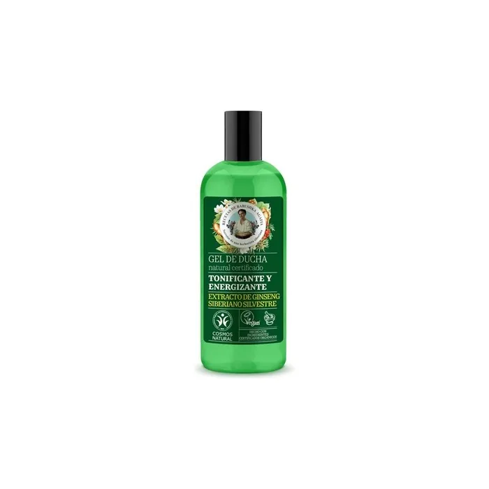 Green Agafia Ginseng Siberian Natural Toning Bath Gel 260ml