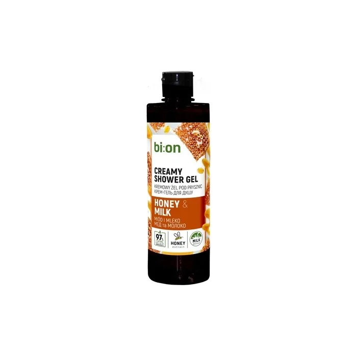 Elfa Pharm Bio Naturell Creamy Shower Gel Honey And Milk 473 Ml