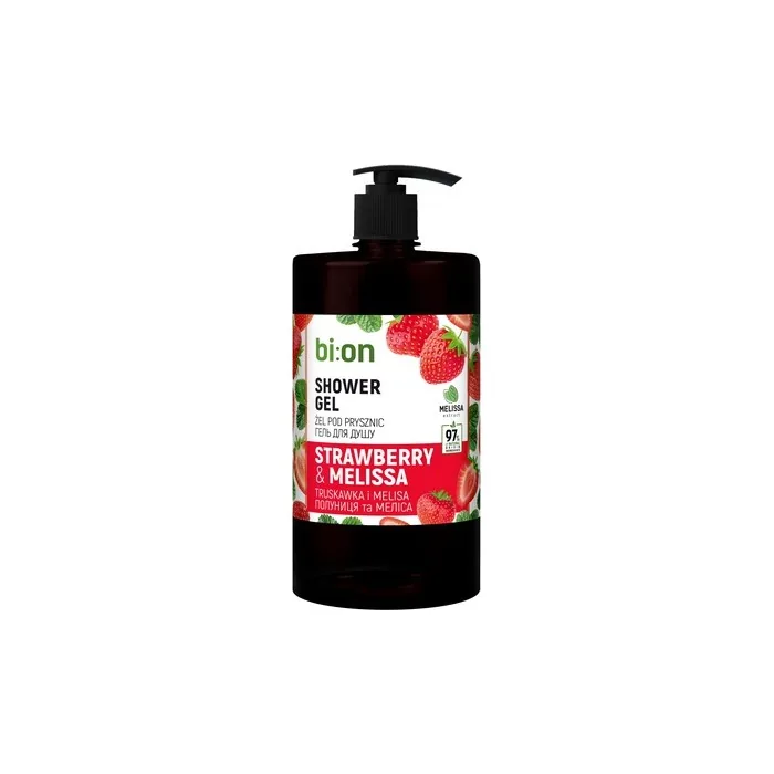 Elfa Pharm Bio Naturell Creamy Shower Gel Strawberry And Melissa 946 Ml