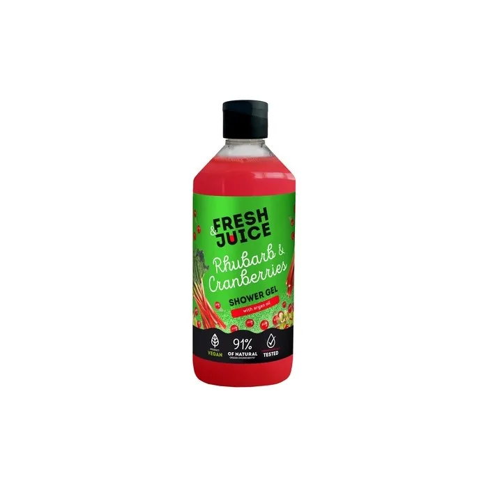 Elfa Pharm Fresh Juice Shower Gel Rhubarb And Cranberry 473 Ml