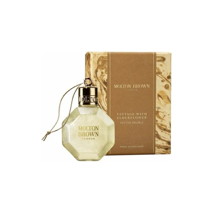 Molton Brown Vintage Elderflower Festive Bauble Bath And Shower Gel 75 Ml