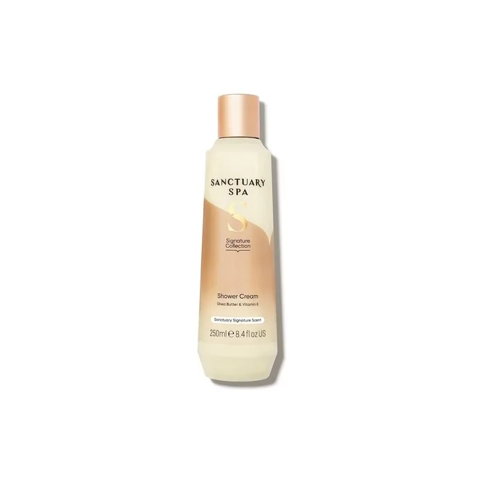 Sanctuary Spa Natural Shower Cream Gel - Cruelty Free and Vegan 250ml