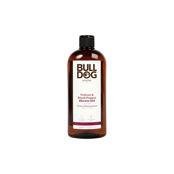 Bulldog Vetiver And Black Pepper Shower Gel 500 Ml