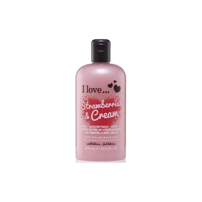 I Love Originals Strawberries & Cream Bath & Shower Cream