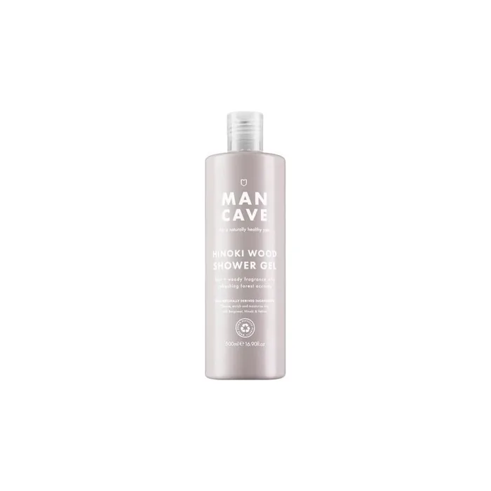 Hinoki Wood Shower Gel for Men 500ml - Warm and Woody Aroma