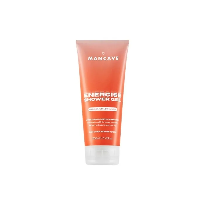 Mancave Energise Shower Gel for Men with Invigorating Notes of Bergamot