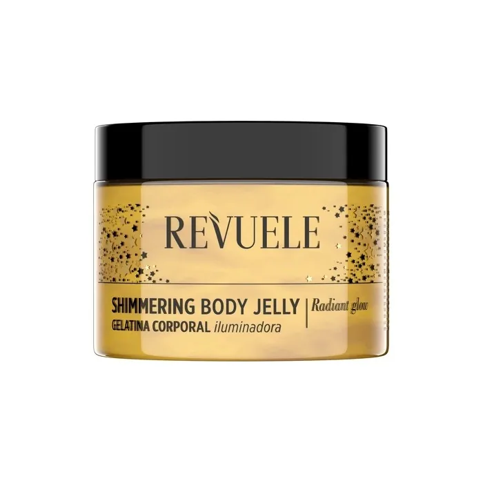 Revuele Shimmering Body Jelly Gold Golden Shine 400 Milliliters