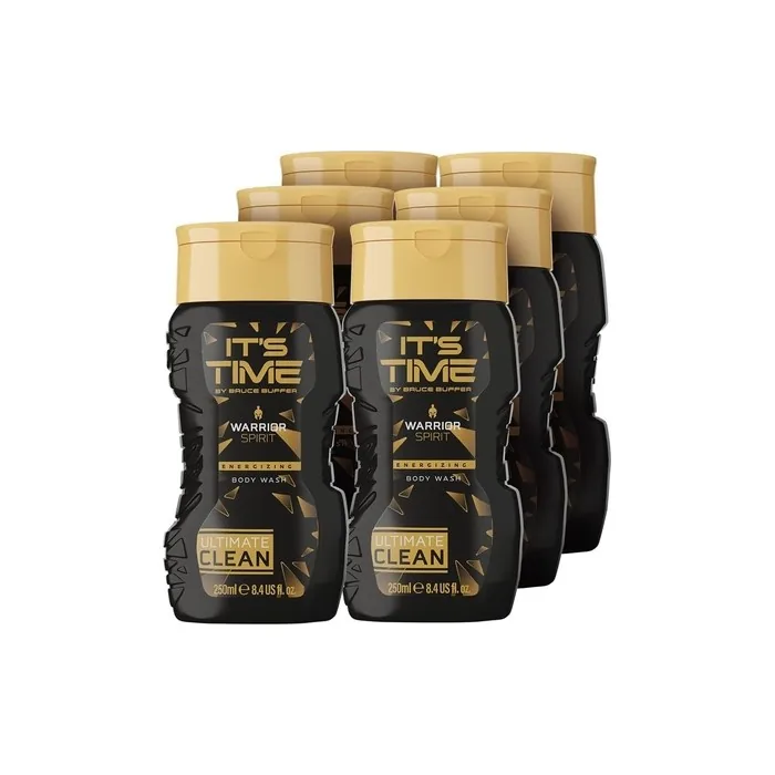 It's Time by Bruce Buffer Energizing Body Wash for Men 250ml