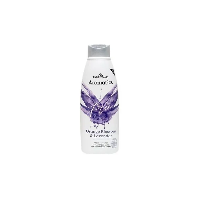 Aromatics Shower Gel Orange Blossom Vegan Papoutsanis 600ml