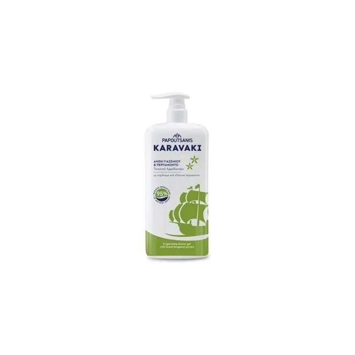 Karavaki Shower Gel with Bergamot Extract Vegan 750ml