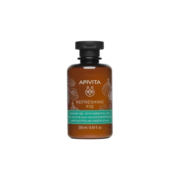 Apivita Fig Shower Gel With Essential Oils 250ml