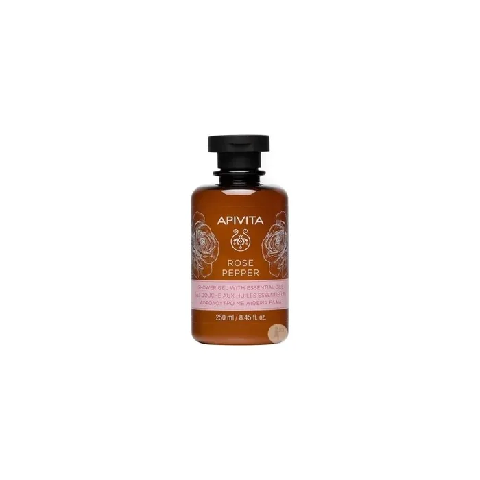 Apivita Rose Pepper Bath Gel 250ml
