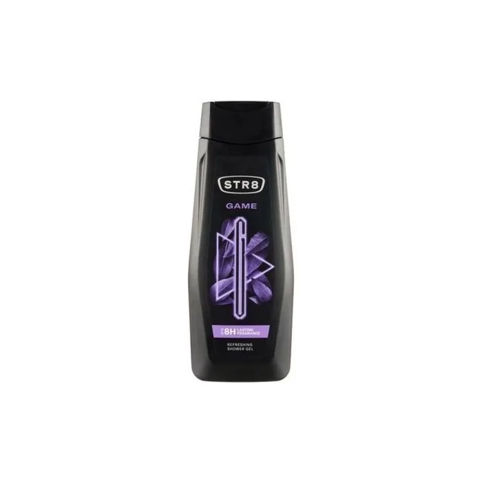 Str8 Shower Gel Game 400ml - Refreshing and Energizing Formula