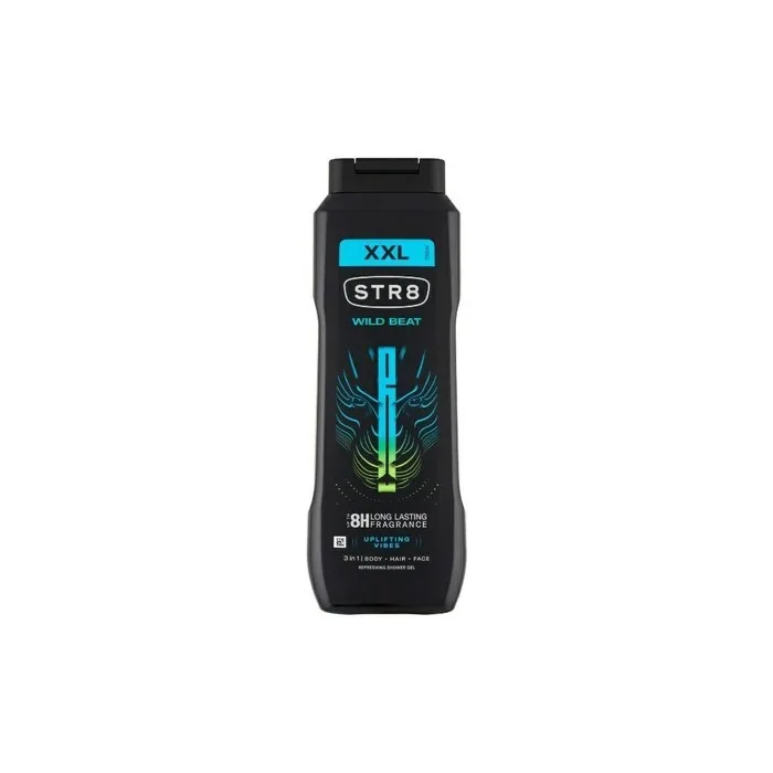 Sarantis STR8 Wild Beat Shower Gel 750ml